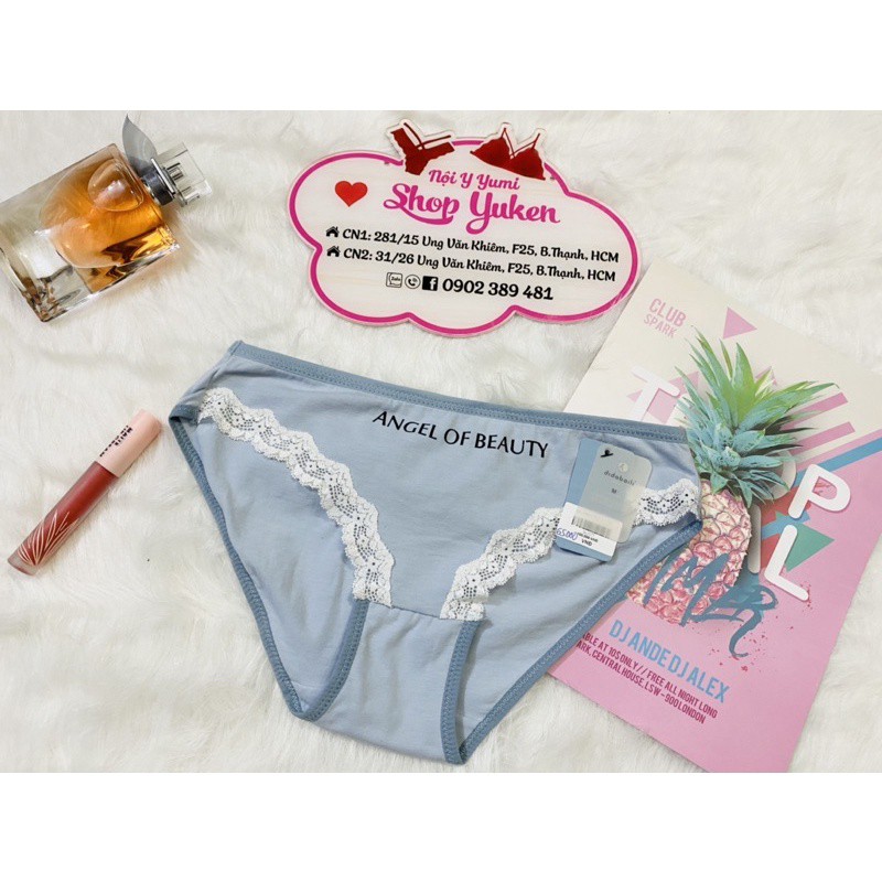 ♥️ SHOP UY TÍN ♥️ [Quần Lót Nữ ]Quần lót Cotton Phối Ren Angel OF Beauty Quần Xuất Khẩu Xịn