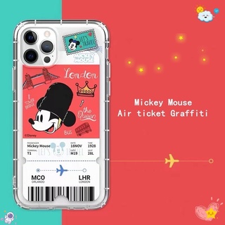iPhone 11 12 13 Pro Max Mini X XR Xs Max i8 7 6s 6 Plus SE 2020 SE i5 i4 Phone Case Disney Mickey Pattern Soft Silicone Cover