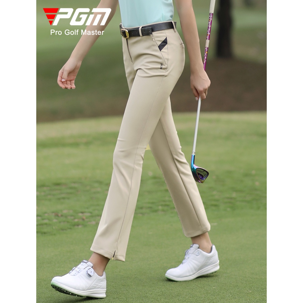 Quần Dài Ống Loe Co Giãn Chống Thấm Nước Có Khóa Kéo PGM Kz128 Thời Trang Xuân Hè Cho Nữ