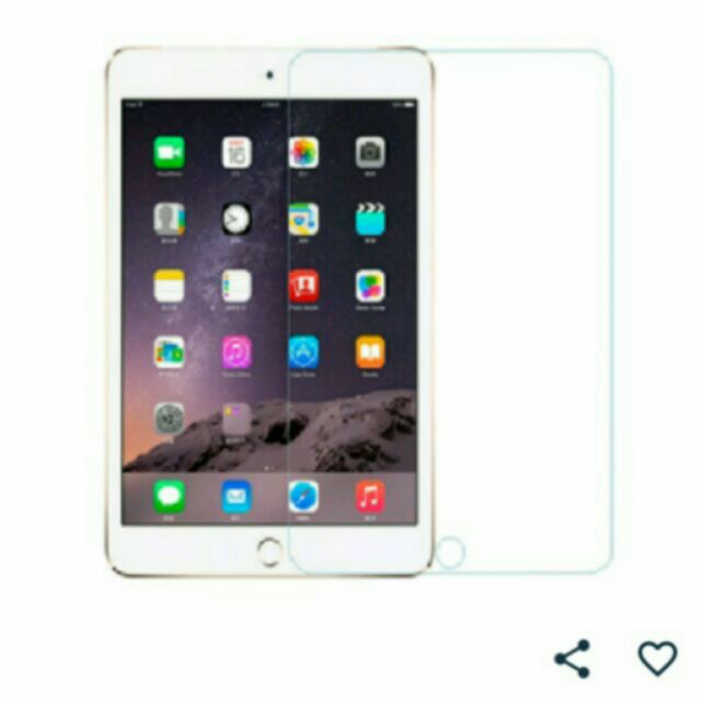 Kính cường lực GOR chống vỡ iPad mini 1/2/3 mài cạnh