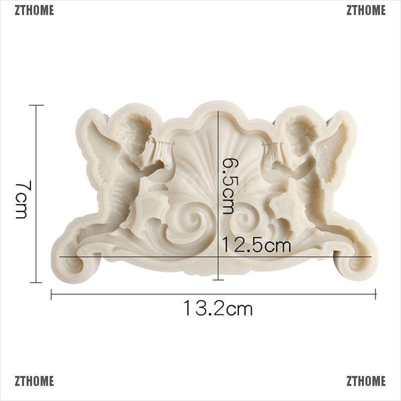 Khuôn Silicone Làm Bánh Hình Thiên Thần