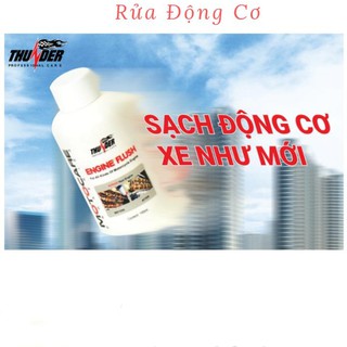 Dung dịch súc rửa động cơ xe máy, Môtô - THUNDER ENGINE FLUSH
