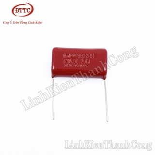 Bộ 2 Chiếc Tụ MPPCBB22 2uF 630V 32mm
