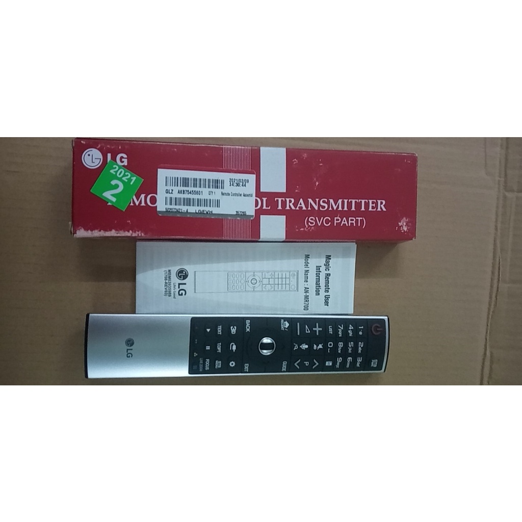 Remote thông minh LG MR700 thay thế cho dòng AN-MR500G, AN-MR600, AN-MR650 Model TV 2014 -&gt; 2016 | Bảo hành 24 tháng