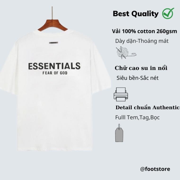 Áo thun FOG Essentials chuẩn 1:1 Áo thun Essentials cao cấp THE LAZ
