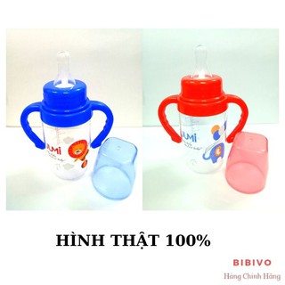 Bình Sữa Jumi - 140ml (Màu ngẫu nhiên) - Hình thật 100%
