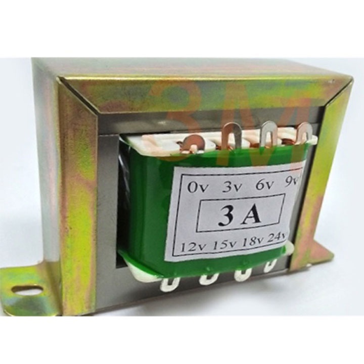Biến Áp Thường 3A 6V 9V 12V 15V 18V 24V