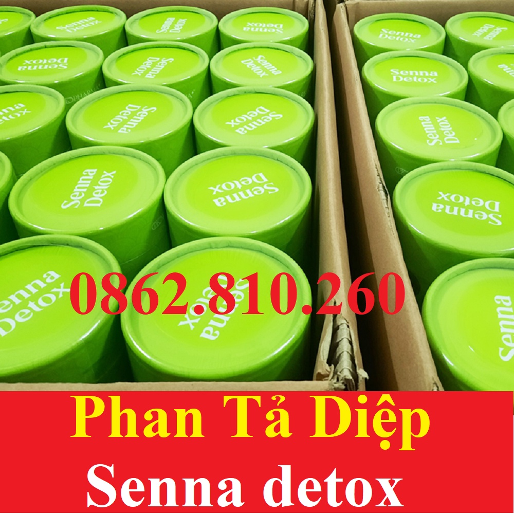 Phan Tả Diệp senna detox Thải độc ruột Dr Lacir mẫu mới 2023