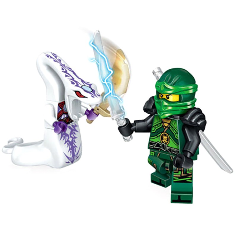 Set 24 Mô Hình Đồ Chơi Nhân Vật Hoạt Hình Ninjago