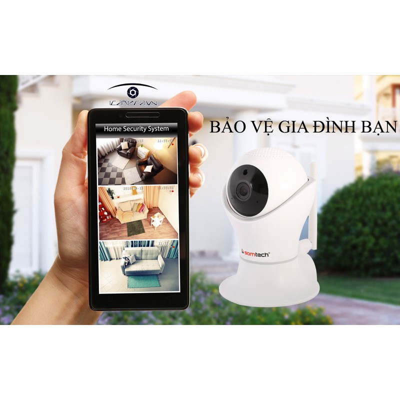 CAMERA KHÔNG DÂY IP ROBOT SHC-209C 2.0MP quan sát, giám sát gia đình và cửa hàng, công ty