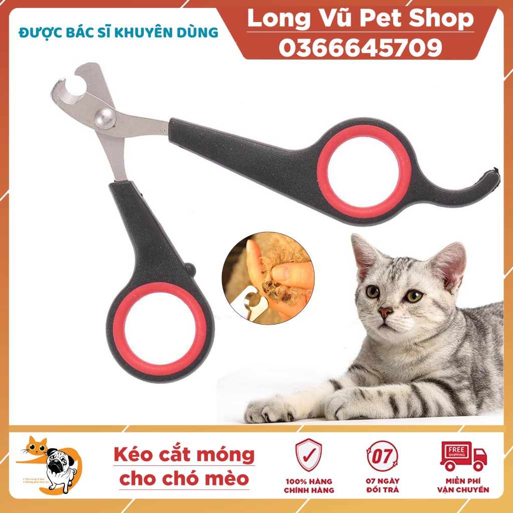 Kéo Cắt Móng Cho Thú Cưng Chó Mèo Con Size Nhỏ - Phụ Kiện Cho Thú Cưng