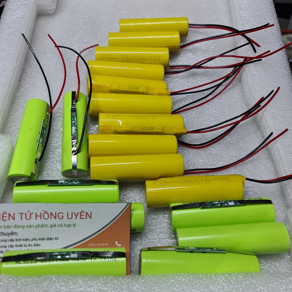 SL Pin Lithium 18650 (3,2V cạn - 4,2V đầy) 2600mAh Xả cao 20A Cực khỏe. Có mạch bảo vệ cell pin nên dùng rất bền