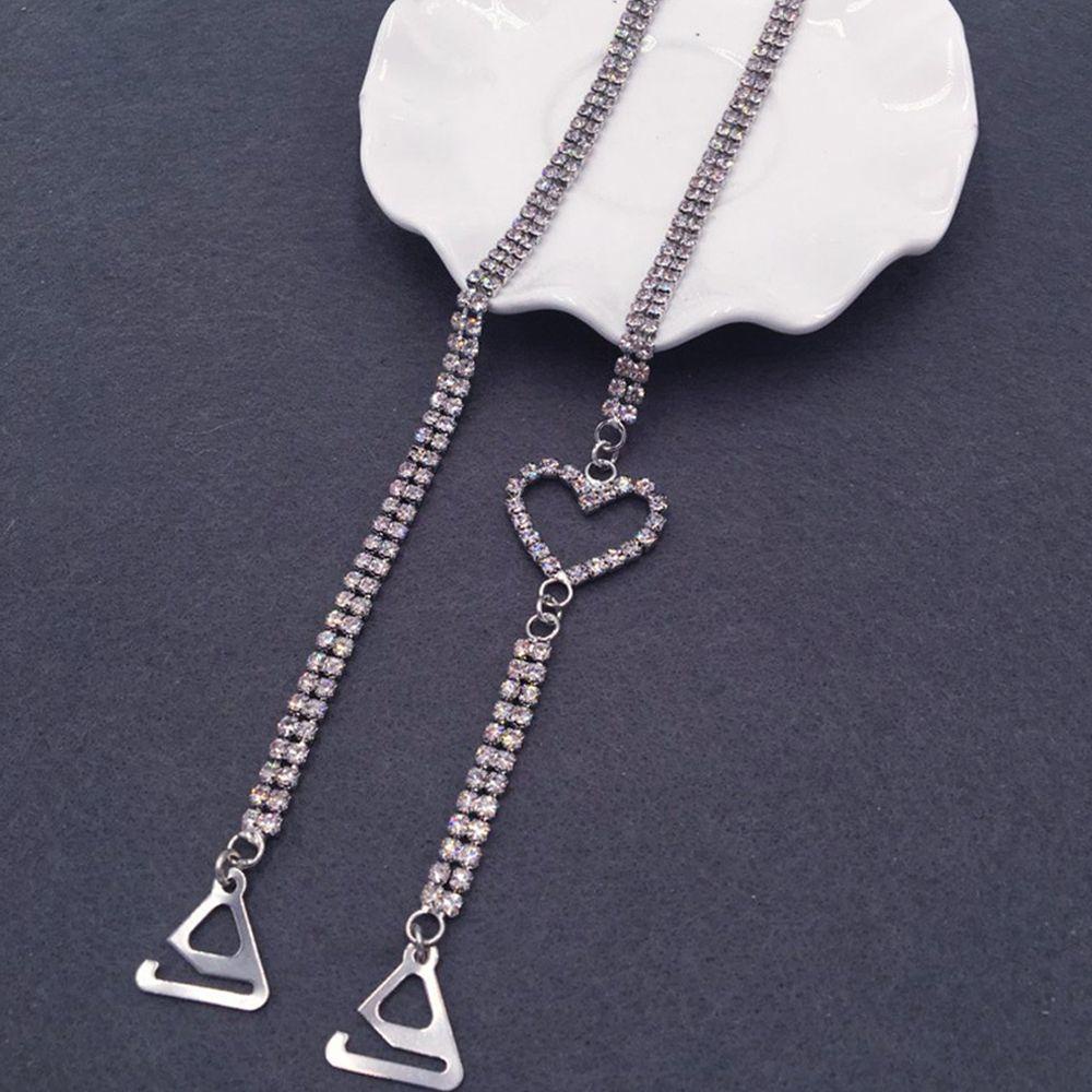 Dây Áo Ngực Đính Đá Zircon Chống Trượt
