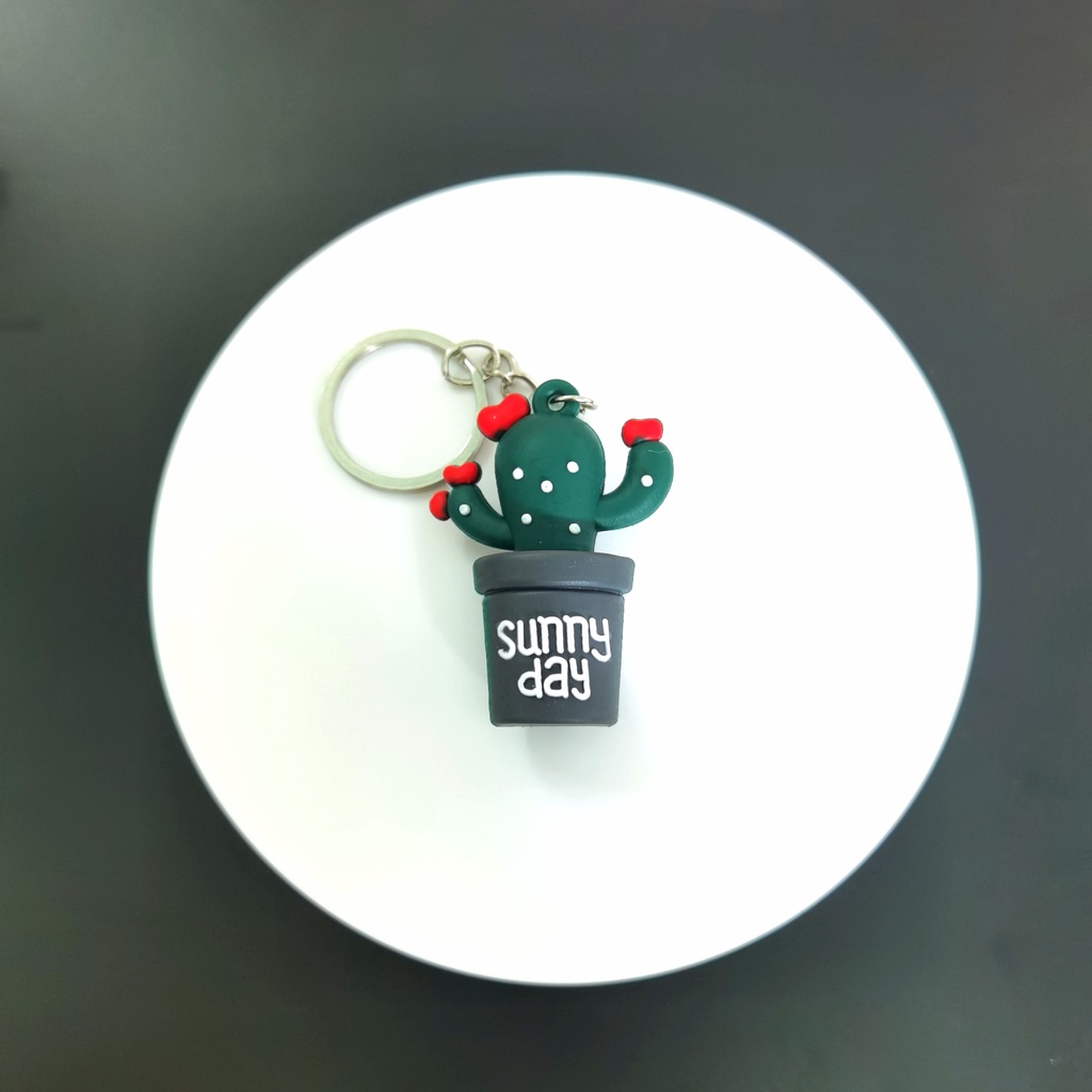 GIÁ SỈ  [CHỌN MẪU] MÓC KHOÁ silicone đầy đủ ba chiều 3D PVC treo balo túi xách