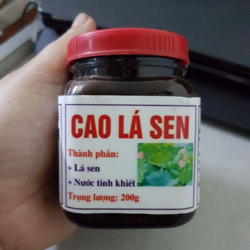 Cao Lá Sen Hộp 200Gr