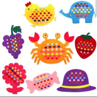 Kĩ năng đan hình cho trẻ mầm non