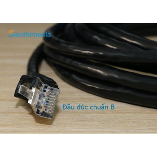 Cáp mạng đúc sẵn Cat6 đầu kim loại Winet kết nối internet cho máy tính,nối từ wifi đến máy tính