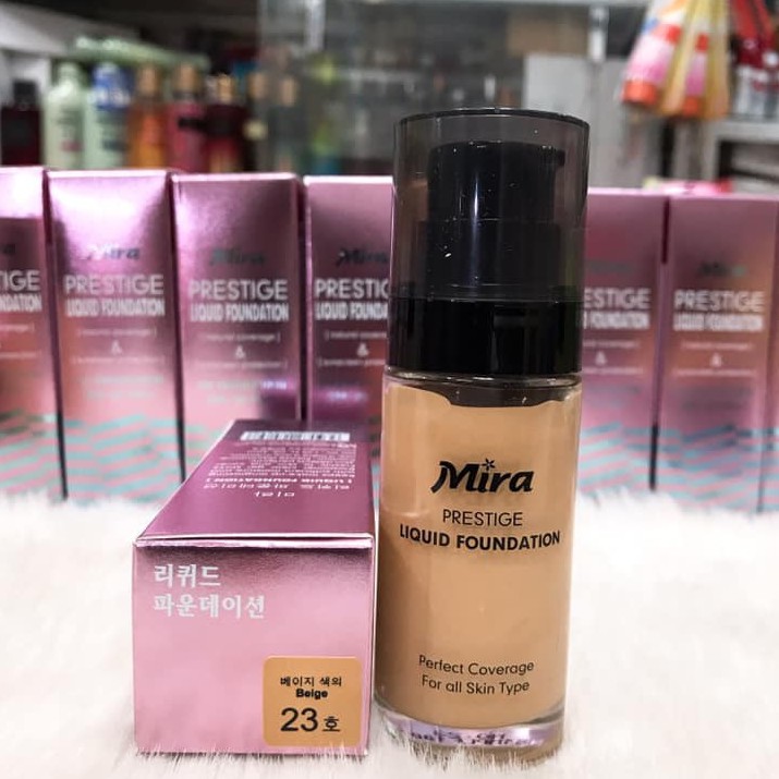 Kem nền chống nắng Mira Liquid Foundation SPF30 35ml