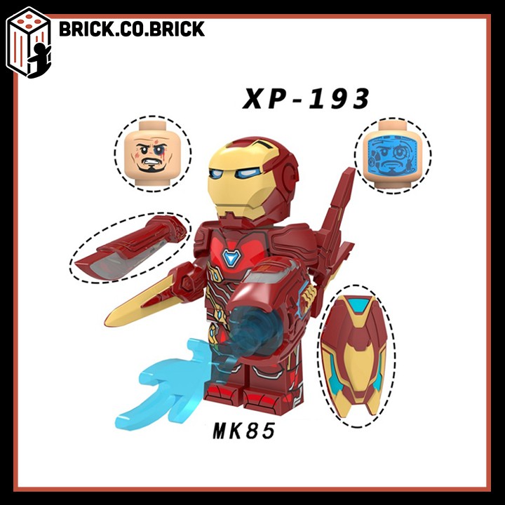 Lego Avengers End Game Đồ Chơi Lắp Ráp Siêu Anh Hùng Minifigure Super Hero Iron Man Hulk Hawkeye War Machine KT1026