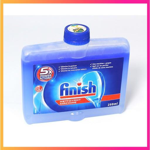 Dung dịch vệ sinh máy, tẩy cặn máy rửa chén bát Finish hương chanh