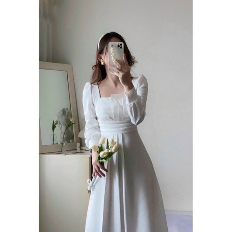 BIGSIZE Đầm tiểu thư dáng dài bigsize 50-90kg