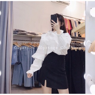 Chân váy chữ a xẻ sẵn quần bên trong