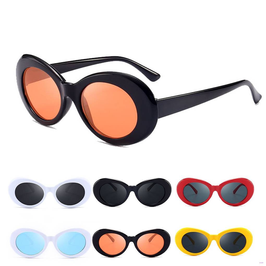 Kính Mát Gọng Oval Phong Cách Retro