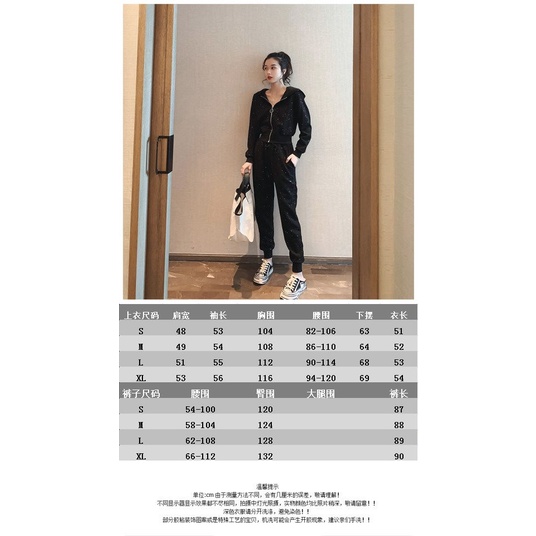 Bộ Đồ Thể Thao Hai Mảnh Áo Khoác Ngắn Có Mũ Trùm Dáng Rộng Thời Trang Mùa Thu 2022 Cho Nữ