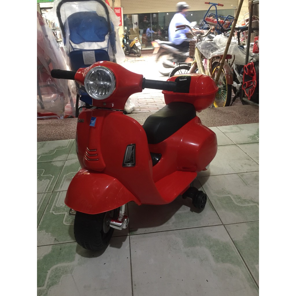 XE MÁY ĐIỆN TRẺ EM VESPA SANG CHÀNH