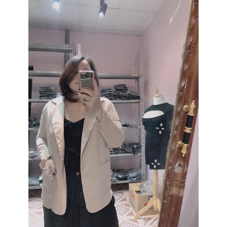 áo vest blazer mỏng bigsize