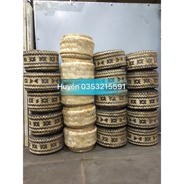 🌱 Ếp đựng xôi hoa văn người Thái 🌱