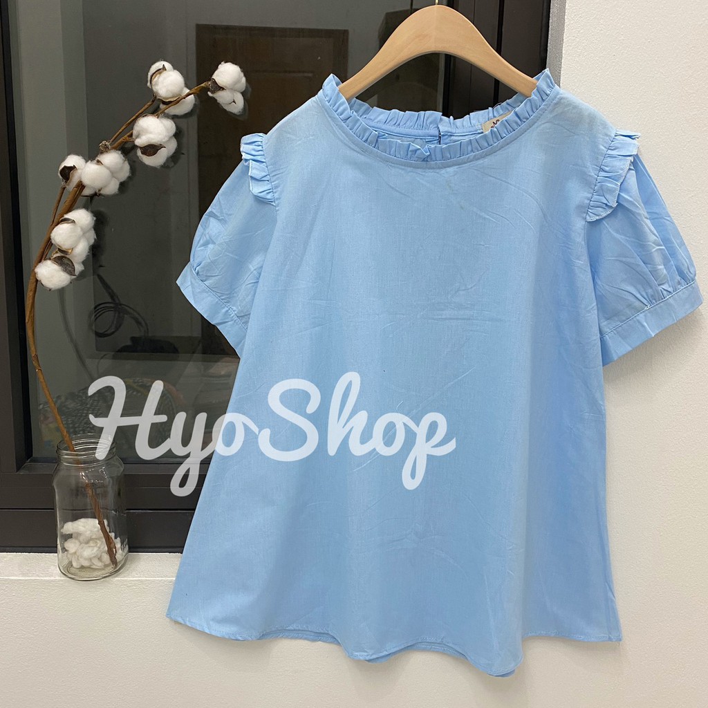 Áo Bầu Đẹp Dáng Babydoll Kiểu HYO Chất Freesize dưới 65kg