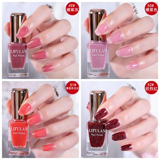 ✿LIFULAN✿Sơn móng  tay dạng nước  Sơn móng Sức khỏe 12ml(48-52)