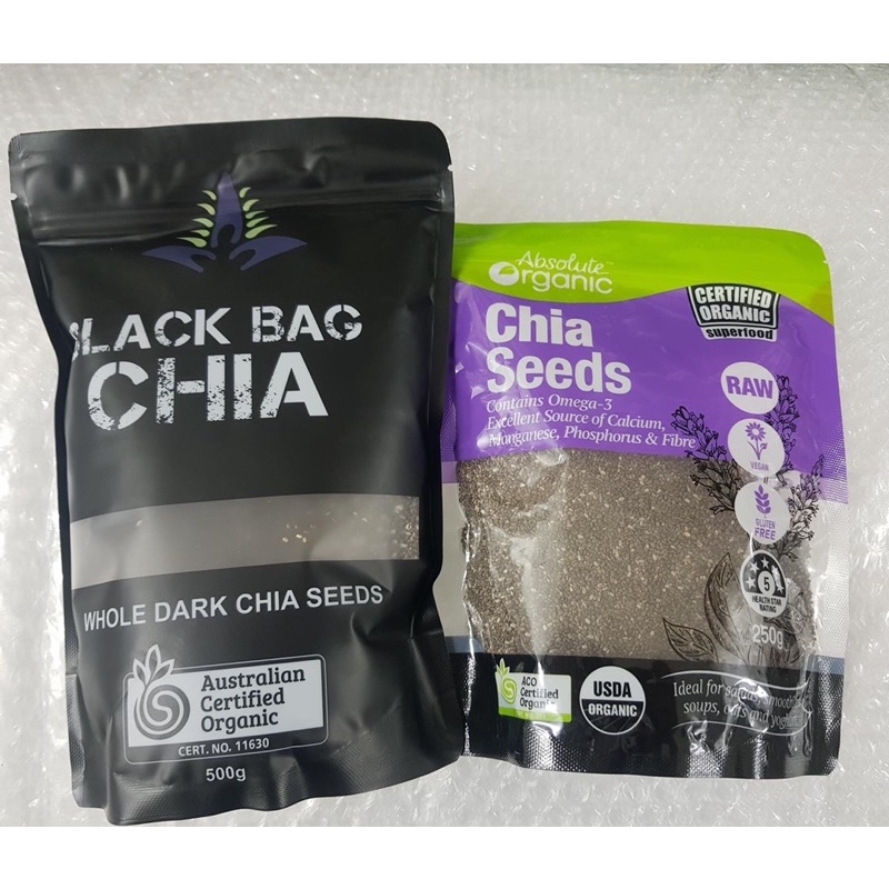 Hạt Chia Black Bag hiệu Em Super Food 500gram và 250g