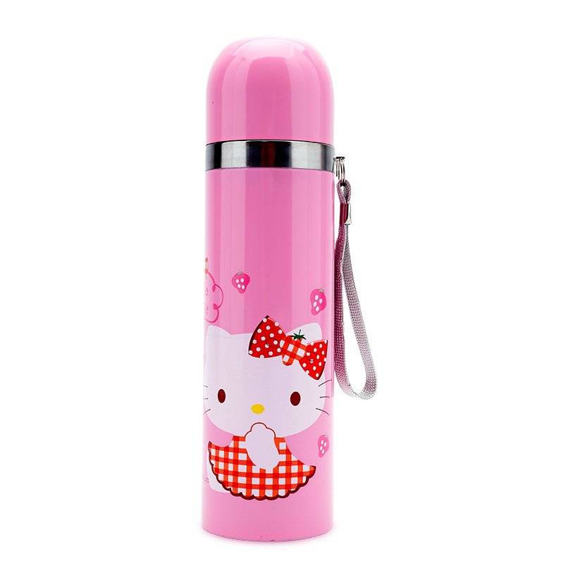 Bình giữ nhiệt Hello Kitty Mug 500ml (Hồng)