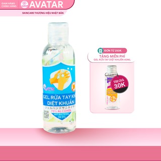 Gel Rửa Tay Làm Sạch Vượt Trội, X3 Dưỡng Ẩm Không Gây Khô Da AVATAR 100ml (dạng nắp)