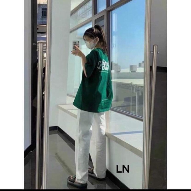 Sét áo Under in 2 mặt + quần kaki trắng TH6