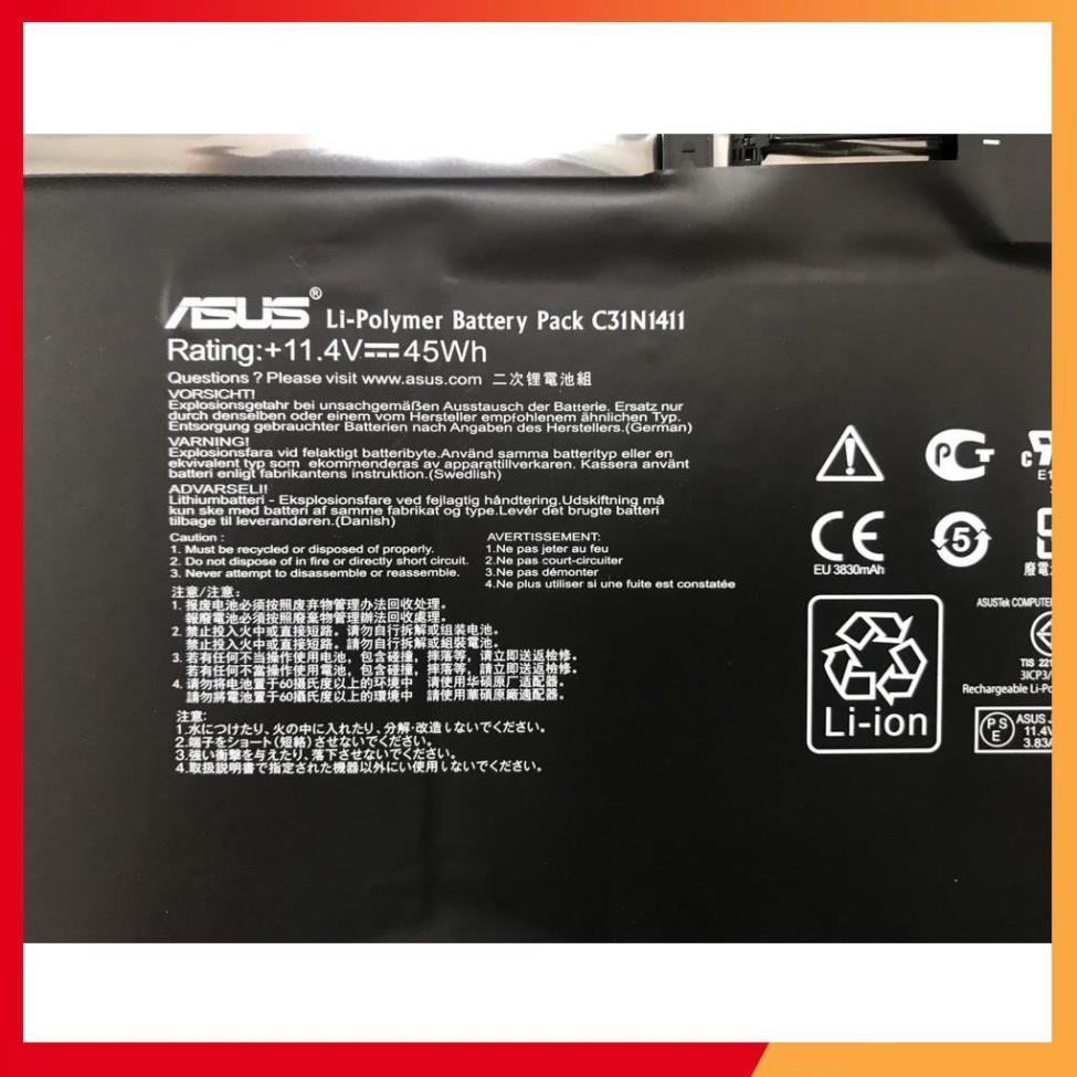 💖💖 Pin (Battery) Asus Zenbook UX305 UX305F UX305CA UX305FA UX31E C31N1411 (Original)