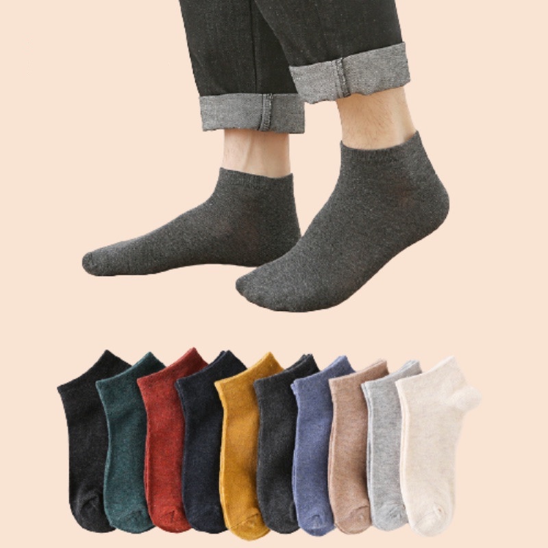 Tất Nữ Evabra Cổ Ngắn Cotton Thấm Hút Kháng Mùi Co Giãn Tốt TC03