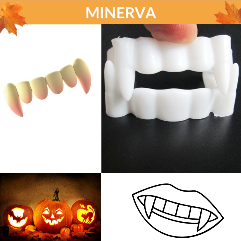 Răng nanh giả hóa trang ma cà rồng lễ hội Halloween , tiệc tùng party