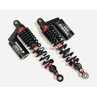 phuộc sau yss bình dầu đen gắn wave