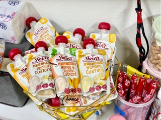 VÁNG SỮA HEINZ CUSTARD ÚC