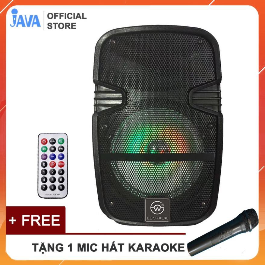 [TẶNG 1 MIC KARAOKE KHÔNG DÂY] Loa Karaoke Bluetooth Mini A7S - Loabluetooth - Micro Bluetooth
