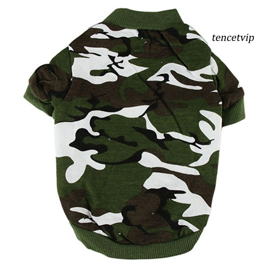 Áo Cotton Họa Tiết Rằn Ri Cho Thú Cưng