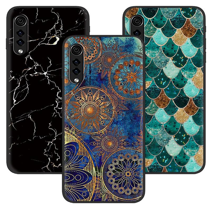 Ốp điện thoại silicon in họa tiết thời trang cho LG Velvet 4G/5G