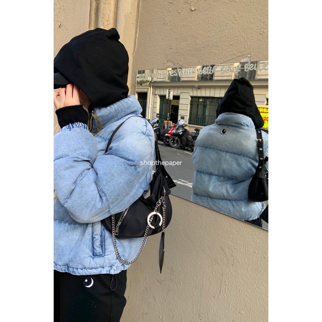 [Video thật] Túi vải kẹp nách style cá tính S008 | BigBuy360 - bigbuy360.vn