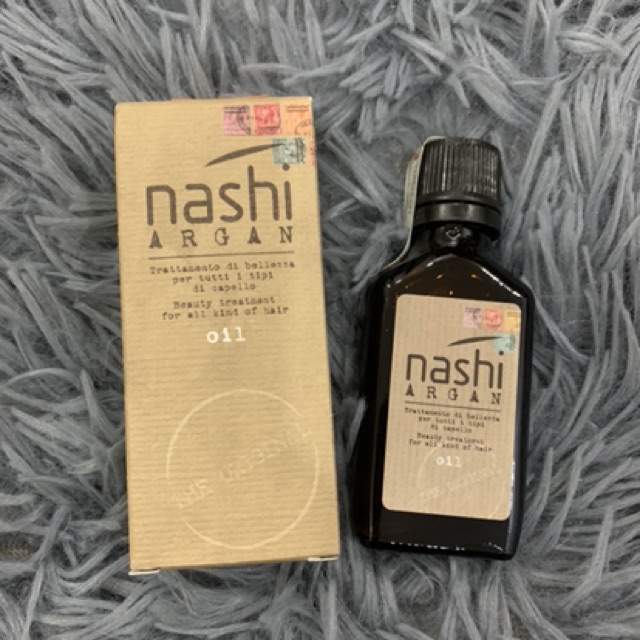 🌾Best Seller🎋 Tinh dầu dưỡng tóc phục hồi tóc hư tổn khô xơ chẻ ngọn Nashi Argan Oil 30ml