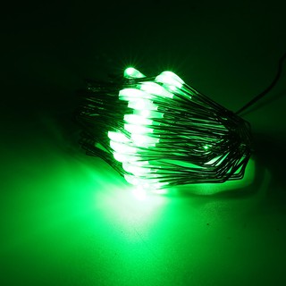 Dây 40 đèn LED dài 4m chạy bằng pin với khung sử dụng pin
