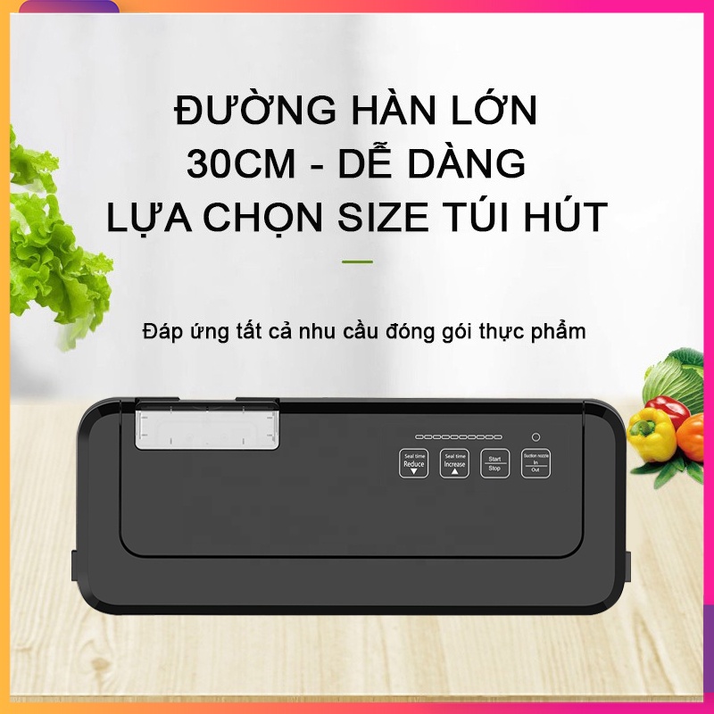 Máy Hút Chân Không Không Kén Túi SEKA - P290, Máy hút chân không P290 hút tự động các loại túi, hút cả ướt, lực hút khỏe