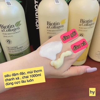 ❣️ [CHÍNH HÃNG 100%] Combo Cặp Dầu Gội Xả Biotin&Collage
